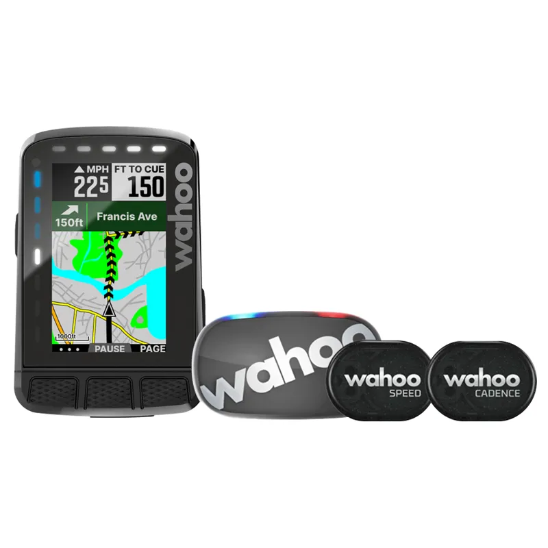 Wahoo Elemnt Roam V2 GPS Bike Computer Bundle